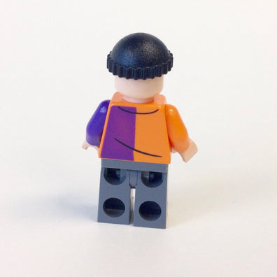 LEGO Minifigure-Two-Face's Henchman, Orange and Purple - Sunglasses-Super Heroes-SH022-Creative Brick Builders